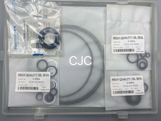 PC120-6 হাইড্রোলিক ট্র্যাভেল মোটর সিল কিট এক্সকাভেটর ট্র্যাভেল মোটর অ্যাসি