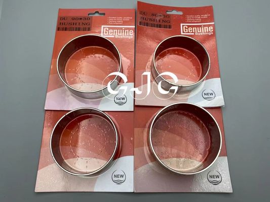 SK07-N2 এর জন্য DU বিয়ারিং শক্ত ইস্পাত হাতা বুশিং PTFE স্তর