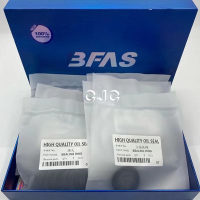 SK200 এর জন্য তেল প্রতিরোধী FKM হাইড্রোলিক সিলিন্ডার তেল সিল কিট 5-500mm ব্যাস