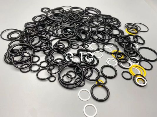 CAT320D সিলিন্ডার সিল কিট, 3651270 ভালভ অয়েল সিল PU TPFE FKM NBR উপাদান