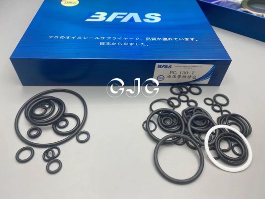 খননকারী PC130-7 SK210-7 SK210-8 এর জন্য তেল প্রতিরোধের হাইড্রোলিক পাম্প সিল কিট