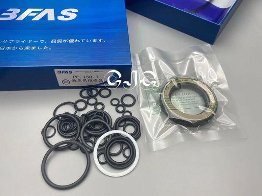 খননকারী PC130-7 SK210-7 SK210-8 এর জন্য তেল প্রতিরোধের হাইড্রোলিক পাম্প সিল কিট
