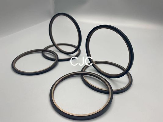 SPN PTFE এক্সকাভেটর হাইড্রোলিক ব্রোঞ্জ পিস্টন রড সিল তেল প্রতিরোধের