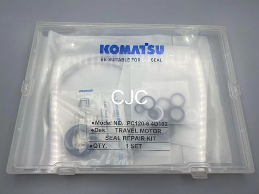 PC120-6 হাইড্রোলিক ট্র্যাভেল মোটর সিল কিট এক্সকাভেটর ট্র্যাভেল মোটর অ্যাসি